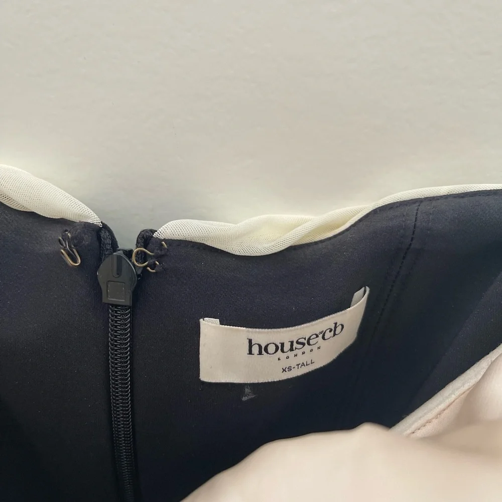 House of CB Alana Strapless Long Sleeve Minidress - Picture 3 of 7